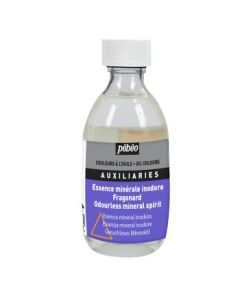 Pebeo Extra Fine Auxiliaries -  Odourless Mineral Spirit - 245 ml bottle