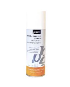 Pebeo Extra Fine Auxiliaries - Superfine Picture Varnish for Oil Colours - 200 ml spray