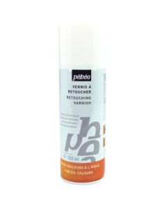 Pebeo Extra Fine Auxiliaries - Retouching Varnish for Oil Colours - 200 ml spray