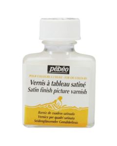 Pebeo Extra Fine Auxiliaries - Satin Finish Picture Varnish for Oil Colours - 75 ml Bottle