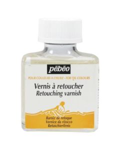 Pebeo Extra Fine Auxiliaries - Retouching Varnish for Oil Colours - 75 ml bottle