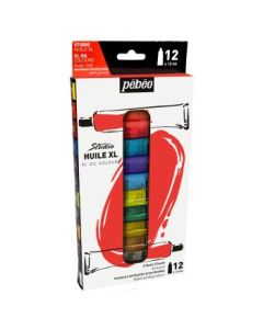 Pebeo Studio Fine XL Oil - Set of 12 Colours in 12 ML Tubes