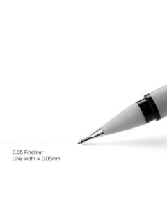 Winsor & Newton Fineliner Black Fine Point Pen - 0.05 MM