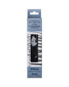 Winsor & Newton Artists' Willow Charcoal - Medium - Pack of 12