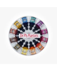 Dr. Ph. Martin's Bombay India Ink - Set 2 - Set of 12 Bottles in 30 ML