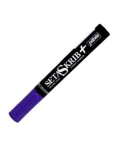 Pebeo SetaSkrib+ Light Fabrics Marker - Violet (05) - Brush Tip (1 mm)