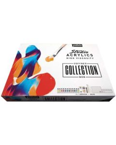 Pebeo Studio Acrylics High Viscosity - Coffret Collection Box