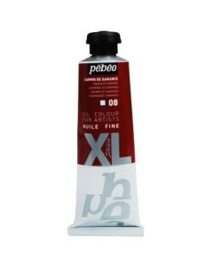 Pebeo Studio Fine XL Oil - Madder Carmine (08) - Tube of 37 ML