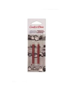 Conte a' Paris Sketching Carres Crayons - Sanguine Watteau - Blister Pack of 2