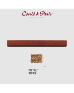 Conte a' Paris Sketching Carres Crayons - Portrait Brown