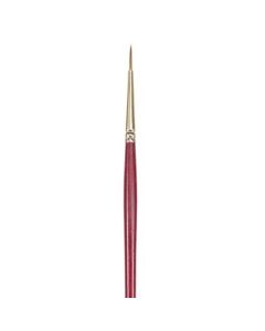 Princeton Series 4050 Heritage Synthetic Sable Brush - Short Liner - Short Handle - Size: 10/0