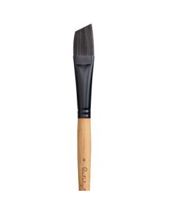 Princeton Series 6400 Catalyst Polytip Synthetic Bristle Brush - Angle Bright - Long Handle - Size: 6