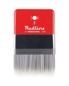 Princeton Series 6700 Redline Synthetic Bristle Brush - Flat Mottler - Paddle Handle - Size: 3"