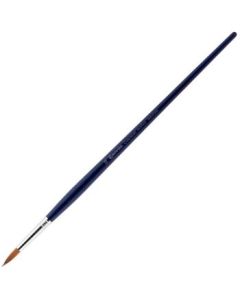 Escoda Chronos Synthetic Toray - RMIX Brush - Series 1351 - Round Pointed - Short Handle - Size: 3/0