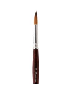 Escoda Prado Tame Synthetic Sable Hair Brush - Series 1462 - Round Pointed - Short Handle - Size: 2/0