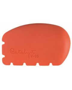 Princeton Catalyst Silicone Wedge Tool No. 5, Shape - W05, Colour - Red