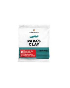 Papa's Clay - Polymer Clay 75 Grams - Turquoise Blue (22)