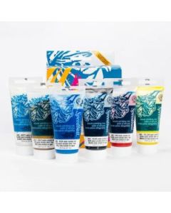 Speedball Water-Soluble Block Printing Ink - Starter Set of 6 Tubes x 37 ml