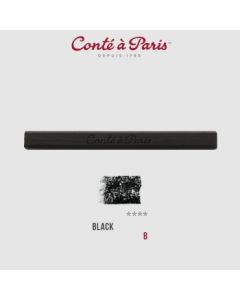 Conte a' Paris Sketching Carres Crayons - Black - B