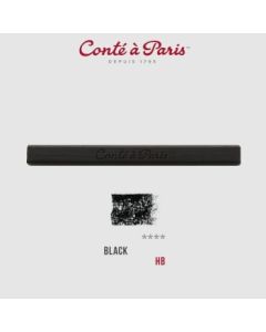 Conte a' Paris Sketching Carres Crayons - Black - HB