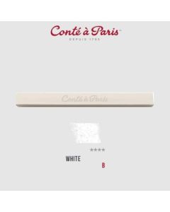 Conte a' Paris Sketching Carres Crayons - White - B