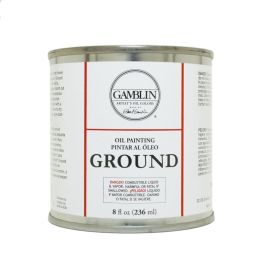 Gamblin Oil Painting Ground - Tin of 8 fl oz / 236 ML