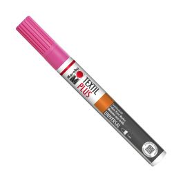 Marabu Textil Painter Plus - Fabric Paint Marker - 3 MM - Rose Pink (033)