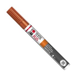 Marabu Textil Painter Plus - Fabric Paint Marker - 3 MM - Metallic Copper (787)