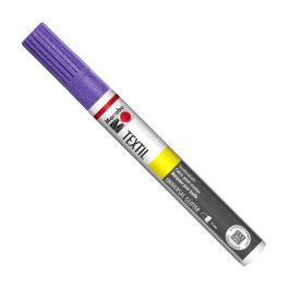 Marabu Textil Painter Glitter - Fabric Paint Marker - 3 MM - Lilac (537)