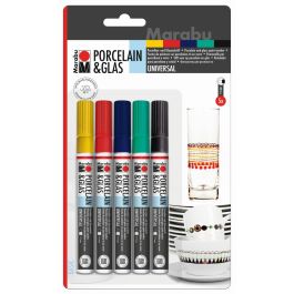 Marabu Porcelain & Glas Paint Marker Sets