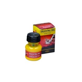 Koh-I-Noor Hardtmuth Artist's Drawing Ink - 20 GM Bottle - Brilliant Yellow (2200)