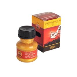 Koh-I-Noor Hardtmuth Metallic Artist's Drawing Ink - 20 GM Bottle - Gold (2830)