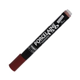 Pebeo Porcelaine 150 Paint Marker - Bullet Tip - 1.2 MM - Earth Brown (08)