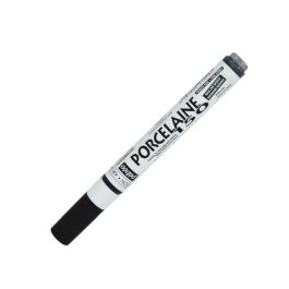 Pebeo Porcelaine 150 Paint Marker - Fine Tip - 0.7 MM - Anthracite Black (09)