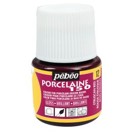 Pebeo Porcelaine 150 Paint - 45 ml bottle - Etruscan Red (12)