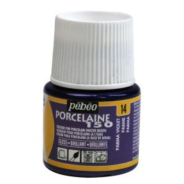 Pebeo Porcelaine 150 Paint - 45 ml bottle - Parma Violet (14)