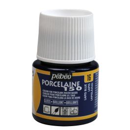 Pebeo Porcelaine 150 Paint - 45 ml bottle - Lapis Blue (16)