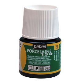 Pebeo Porcelaine 150 Paint - 45 ml bottle - Emerald (19)