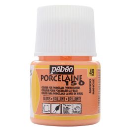 Pebeo Porcelaine 150 Paint - 45 ml bottle - Mango (49)