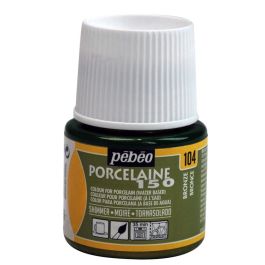 Pebeo Porcelaine 150 Paint - 45 ml bottle - Shimmer Bronze (104)