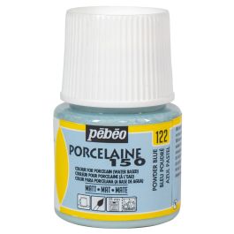 Pebeo Porcelaine 150 Paint - 45 ml bottle - Powder Blue (122)