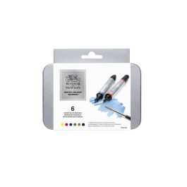 Winsor & Newton Water Colour Marker - Twin Tip - Brush + fine - Sets