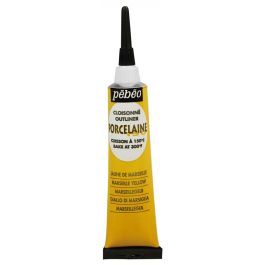 Pebeo Porcelaine 150 Outliner - 20 ml tube - Marseilles Yellow (01)