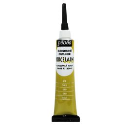 Pebeo Porcelaine 150 Outliner - 20 ml tube - Gold (07)