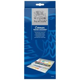 Winsor & Newton Cotman Water Colour – The Studio Set – 24 Whole Pans