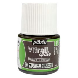 Pebeo Vitrail Opale Paint - 45 ML Bottle - Pewter (047)