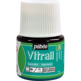 Pebeo Vitrail Paint - 45 ML Bottle - Lagon (056)