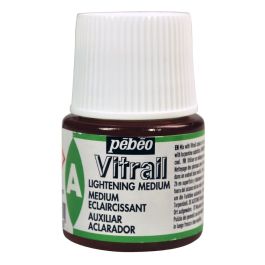 Pebeo Vitrail Paint - 45 ML Bottle - Lightening Medium