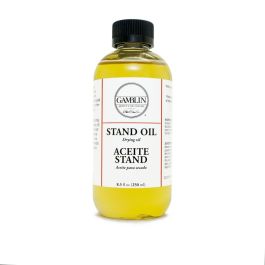 Gamblin Linseed Stand Oil - Bottle of 8.5 fl oz / 250 ML