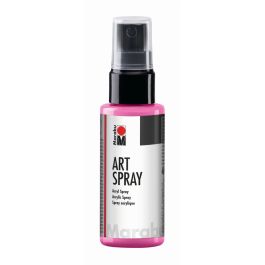 Marabu Art Spray - Acrylic Paint - 50 ML Spray Bottle - Raspberry (005)